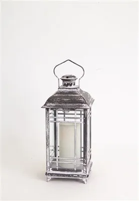 Distressed Metal Lantern Set of (3)