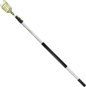 DOCA Gardening Tools 5-12 Ft - Extension Pole for Tree Trimming, Fruit Picker, Roof Rake for Leaves - Fruit Picker