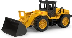 Driven by Battat – 18" Front End Loader Toy Trucks – Big Wheel Loader for Indoor&Outdoor Play – Construction Sandbox Toys – Realistic Engine Sound & Multiple Moving Parts – Gift for Kids Ages 3 