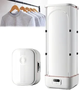 Dryer, Portable Dryer for Apartment Dormitory Business Travel, Portable Dryer Bag, Remote Control Electric Dryer, Steam Hanging Ironing Machine.