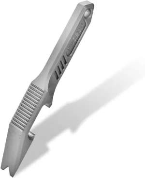 EDC Pry Bar Bottle/Can/Box Opener 6-in-1 Multi Tool 4.4" Titanium Nail Puller Prybar Screwdriver with Lanyard Hole