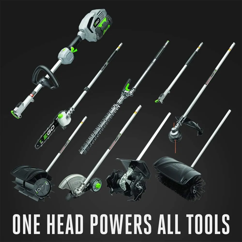 EGO Power  MHC1502 Multi Combo Kit: 15 String Trimmer, 8-Inch Edger & Power Head with 5.0Ah Battery & Charger Included
