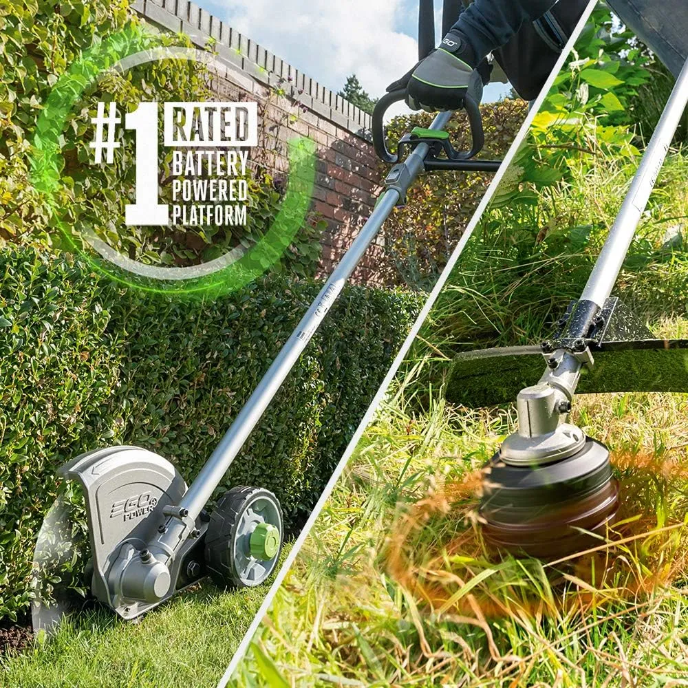 EGO Power  MHC1502 Multi Combo Kit: 15 String Trimmer, 8-Inch Edger & Power Head with 5.0Ah Battery & Charger Included