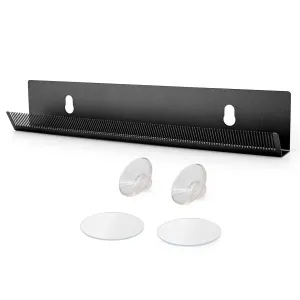 EHDIS Hair Extension Holder for Styling Hair Stands Stainless Steel Hair Extension Display Hair Hanger Tool for Washing, Coloring and Blow-Drying of Weft, Clip-In, Tape-In Extensions (Black)