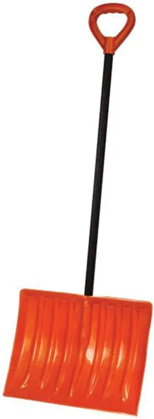 Emsco Group 1199 Bigfoot Poly Snow Shovel With 17-7/8-Inch x 13-Inch Blade, Orange
