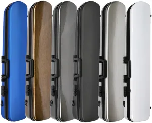 Erhu Case Bag Hard Case Resin Erhu Box Shockproof and Fall Erhu Case Oblong with Humidity Meter, Password Lock, 3 Ways of Carrying Adjustable Shoulder Straps Erhu Cover Case