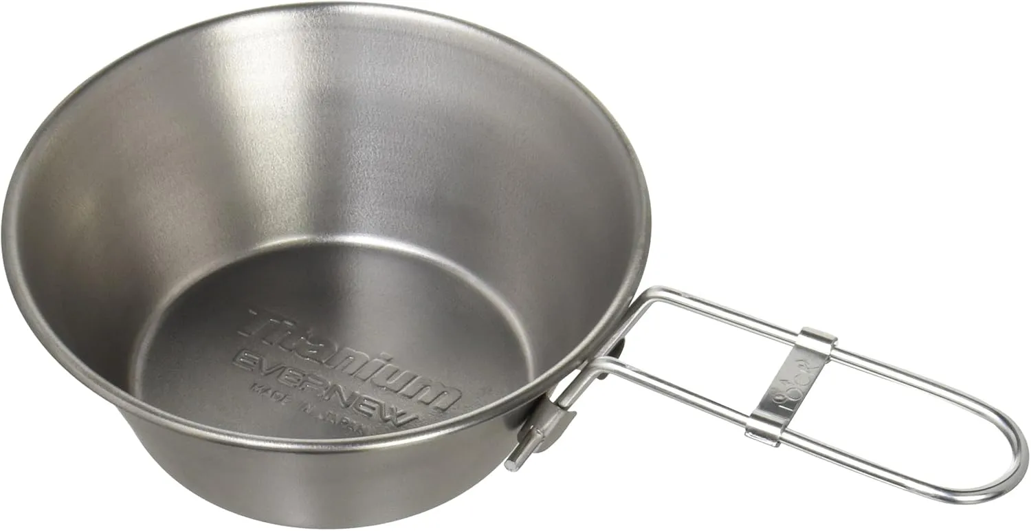 Evernew Titanium Sierra Cup with Folded Hand