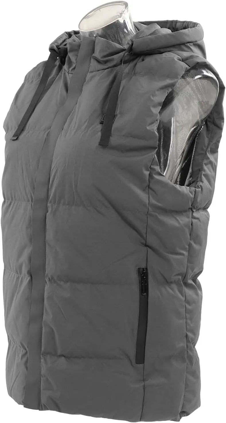 EVGATSAUTO Heated Vest, USB Heating Vest 3 Heating Levels Carbon Fiber for Winter