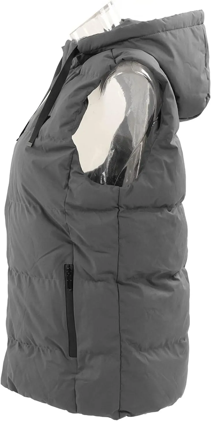 EVGATSAUTO Heated Vest, USB Heating Vest 3 Heating Levels Carbon Fiber for Winter
