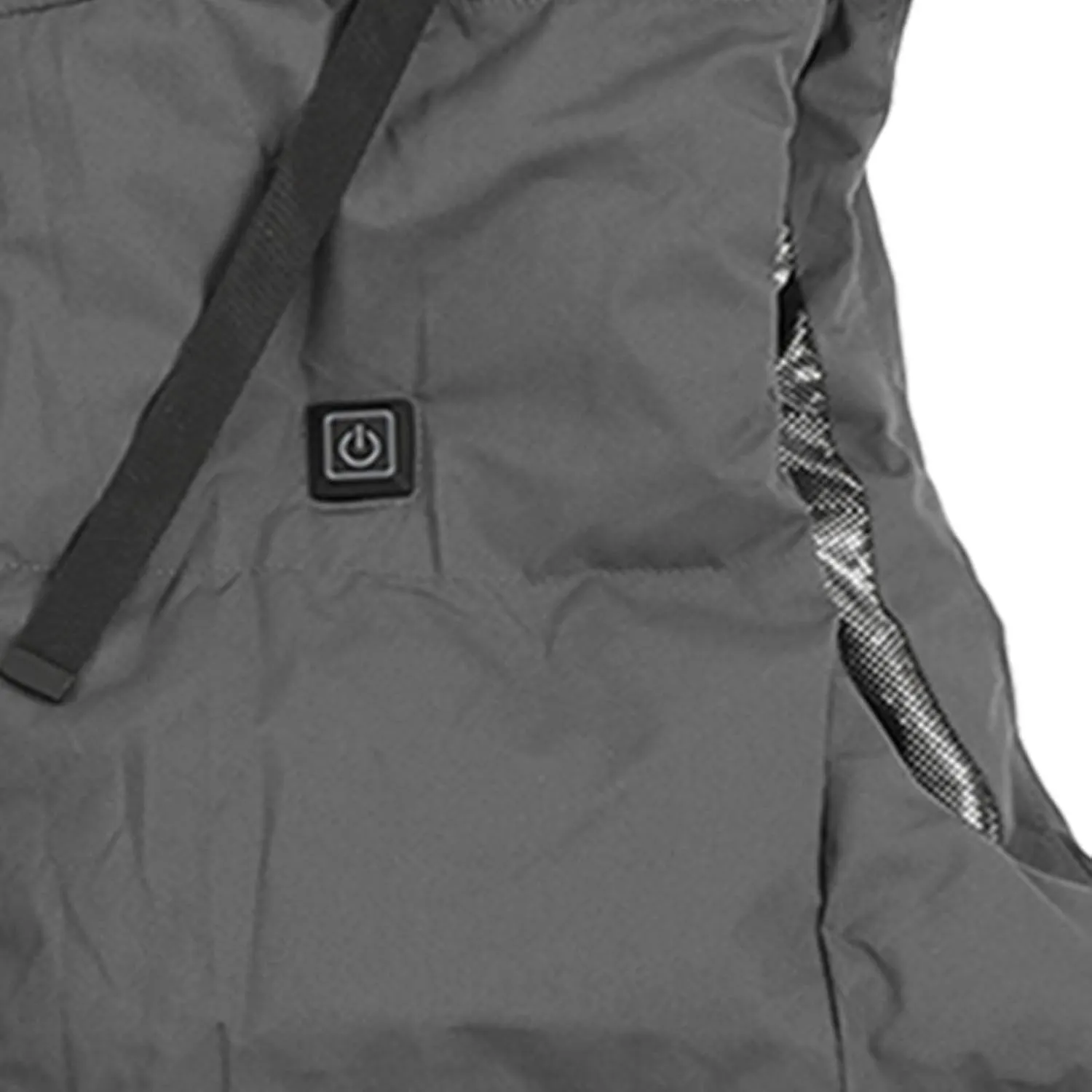 EVGATSAUTO Heated Vest, USB Heating Vest 3 Heating Levels Carbon Fiber for Winter