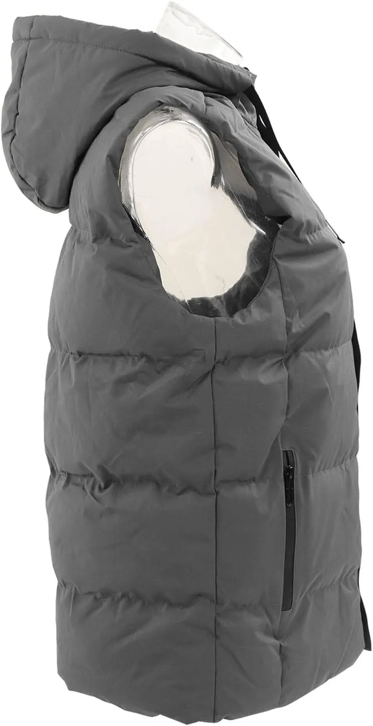 EVGATSAUTO Heated Vest, USB Heating Vest 3 Heating Levels Carbon Fiber for Winter