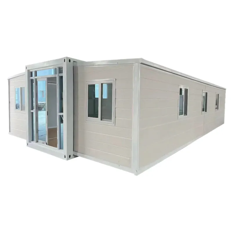 Expandable house prefabricated double-wing expansion box