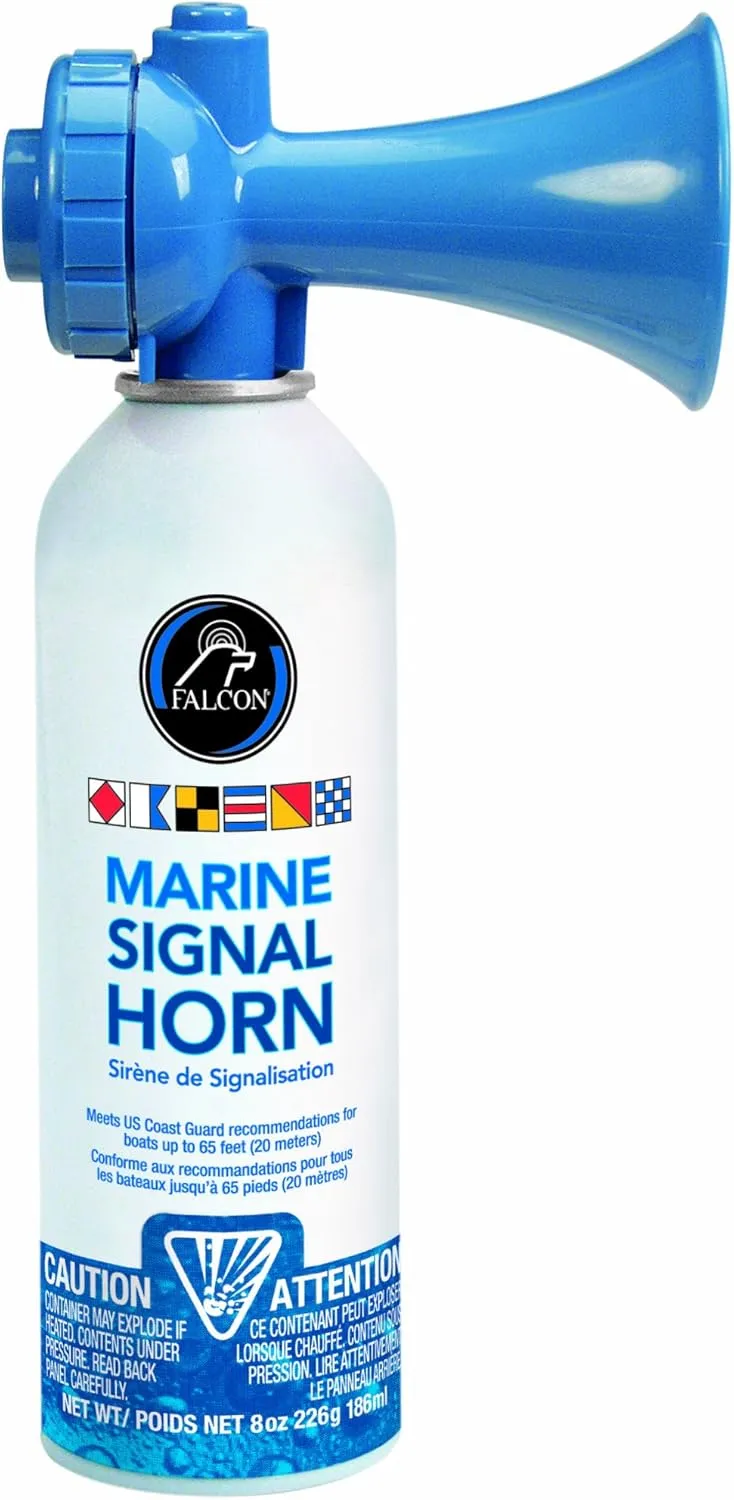 Falcon Marine Signal Horn., Blue, 0.92 (PBSHN)