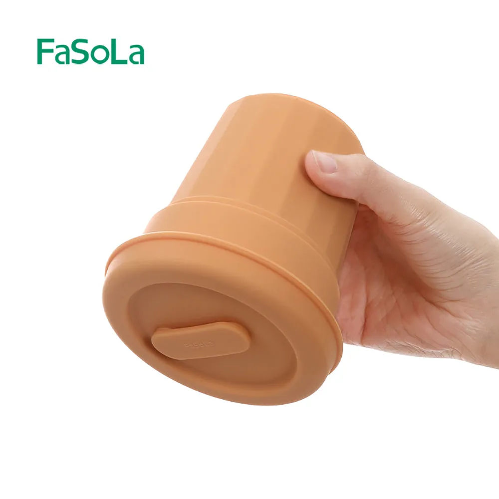 FaSoLa Silicone Coffee Cup - Orange
