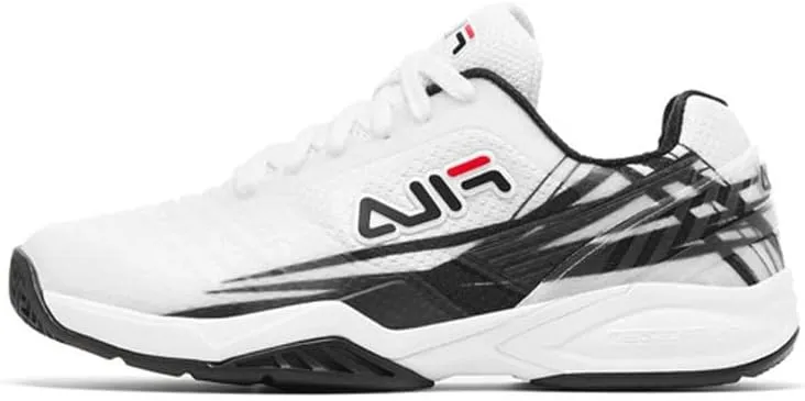 Fila Women Axilus 2 Energized, Color: Wht/Blk/Blk, Size: 9.5 (5TM01860-120-9.5)