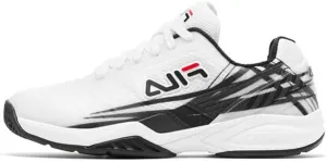 Fila Women Axilus 2 Energized, Color: Wht/Blk/Blk, Size: 9.5 (5TM01860-120-9.5)