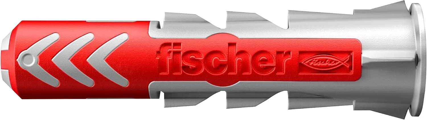 fischer FIXtainer Duopower - Power and Smart Box Set, Universal Plug, 210pcs (Whitout Screws) Folding Expansion Home Renovation Solid, Hollow or Drywallpaper Secure Fastening Solution