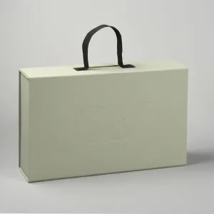 Flat Folding Box with Handles
