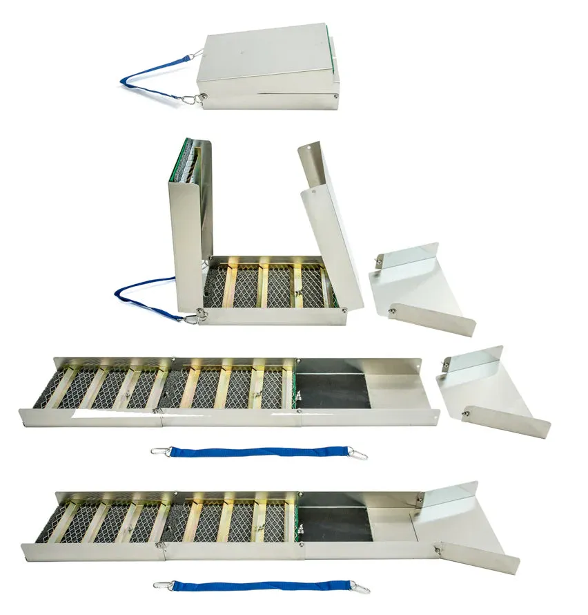 Folding Sluice Box 50" - 15" Folded