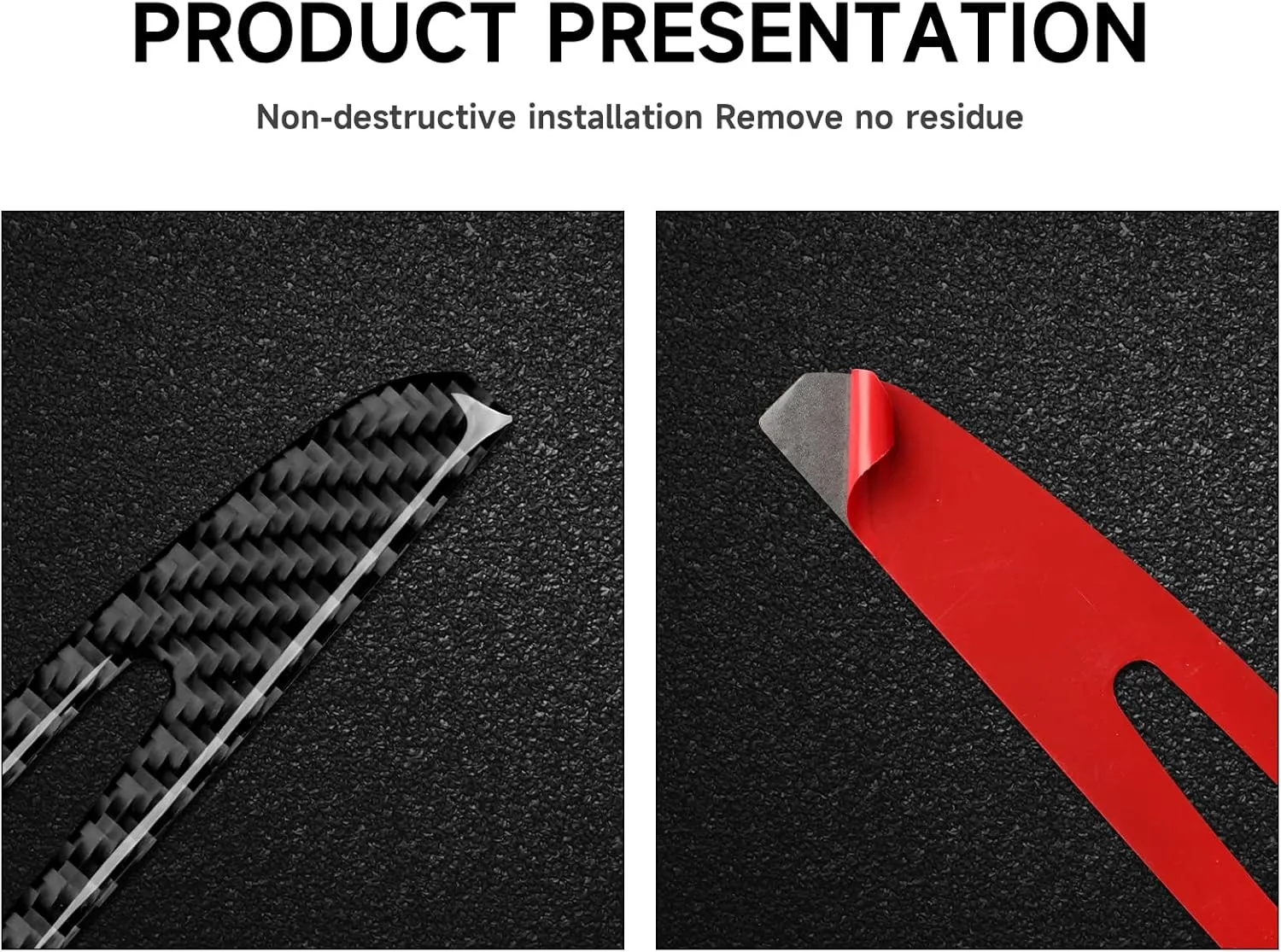 for 2011-2023 Dodge Charger / 2015-2023 Chrysler 300 Accessories Center Armrest Box Cover Decals Carbon Fiber Stickers