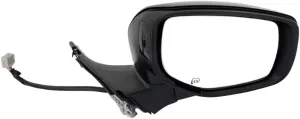 For Subaru Legacy/Outback 2020 2021 2022 Door Mirror Passenger Side | Power | Manual Folding | Heated | With In-Housing Signal Light, Memory, Blind Spot Glass | Chrome | SU1321187 | 91036AN03A-PFM