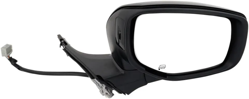 For Subaru Legacy/Outback 2020 2021 2022 Door Mirror Passenger Side | Power | Manual Folding | Heated | With In-Housing Signal Light, Memory, Blind Spot Glass | Chrome | SU1321187 | 91036AN03A-PFM