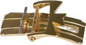 For Vacheron Constantin Watch Accessories Leather Strap Buckle 316L Stainless Steel Folding Double Press Butterfly Buckle 18mm
