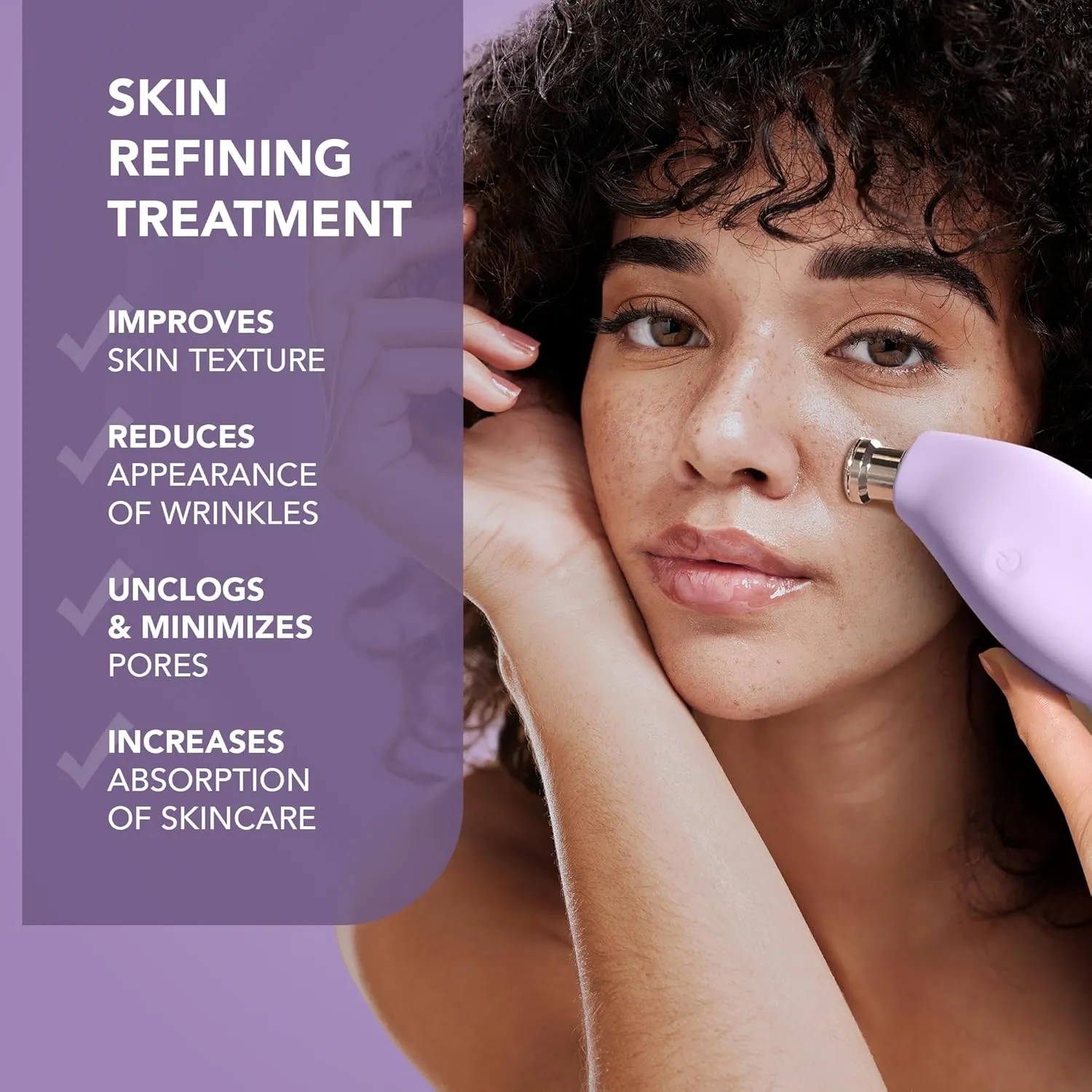 FOREO KIWI derma Microdermabrasion Machine Whitehead & Black Head Remover for Face - Skin Care Tools - Blackhead Extractor - No Pore Strips Suction - Vacuum Blackhead Remover