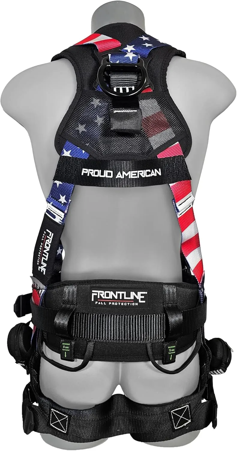 Frontline Full Body Harness | Suspension Trauma Straps| OSHA & ANSI Compliant