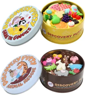 Fun and Function - The Original Discovery Putty - Therapy Putty for Kids w/Hidden Pieces - Grab The Goodies & Animal Rescue