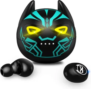 Gaming Earbuds Kids Bluetooth Earbuds 5.3 in-Ear Headphones with Mic 36H Playtime IPX6 Waterproof Touch Control HiFi Stereo LED Display Kids Wireless Earbuds