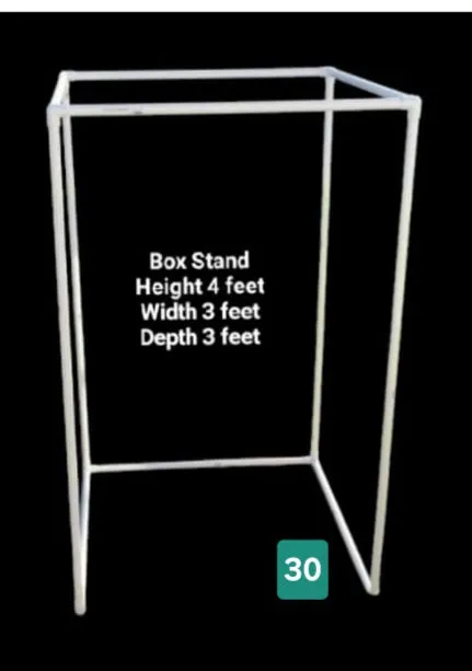 Ganpati Backdrop Box stand