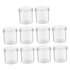 Garneck 15Pcs Portable Critter Box Transparent Observation Cups with Magnifying for Teaching Instrument for Insect Exploration and Learning Activities