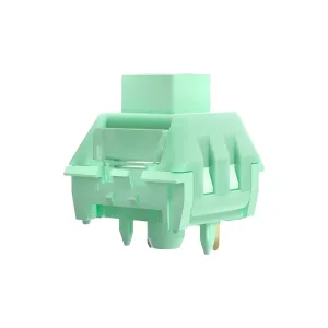 Glacier Kailh Four Seasons Box Switch Pre-lubed 5-pin Switches Set for Mechanical Keyboard with Free Key Caps/Switches Puller Included (Spring, 70 PCs)