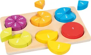 goki 59960 Educational Game Fractional Calculation Multi-Coloured 29 cm x 20 cm