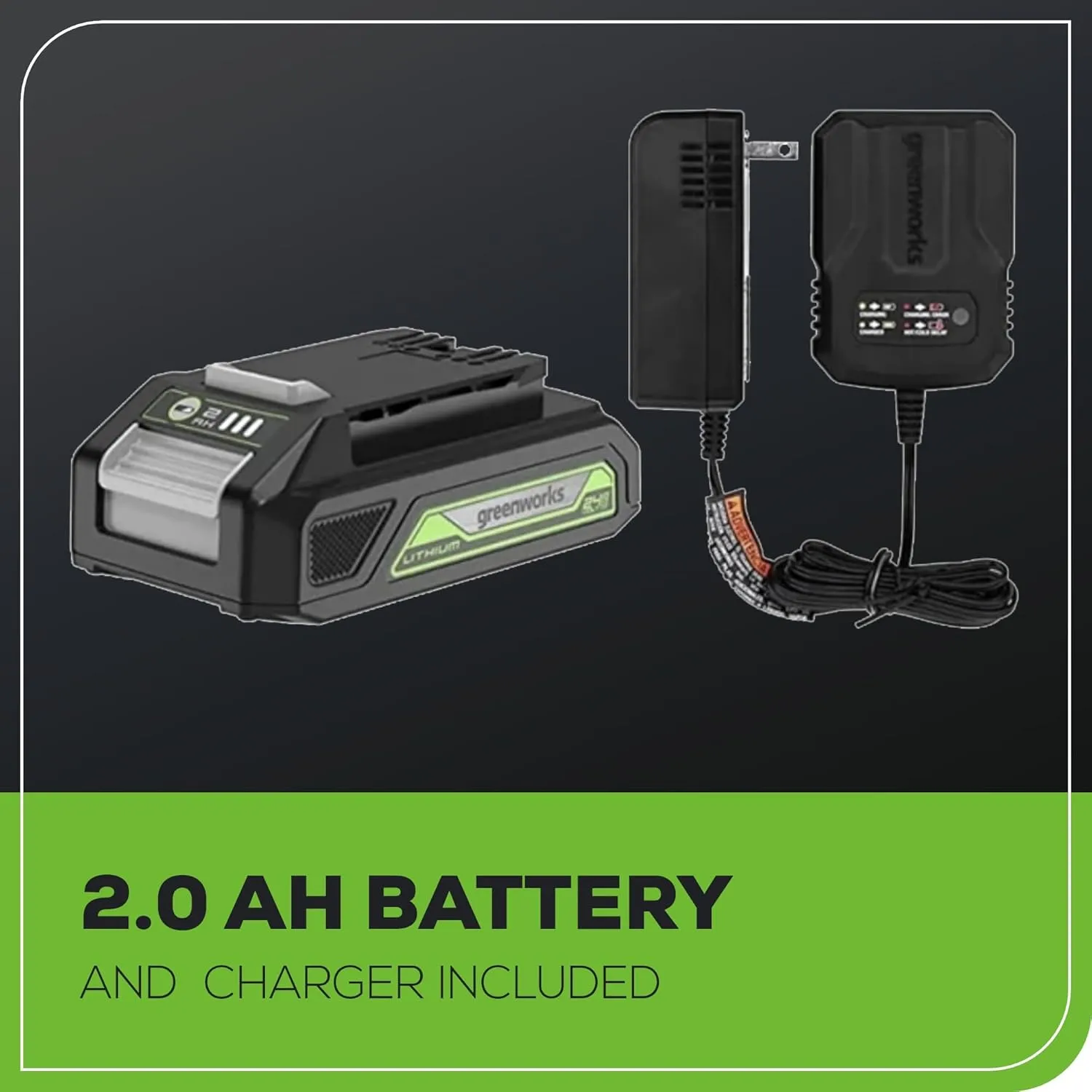 Greenworks 24v Speed Saw Rotary Cut Tool, 2Ah Battery and Charger Included