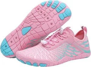 Grounded Footwear for Men Barefoot Shoes Women, Comfortable Lightweight Wide Toe Hike Shoes with Waterproof and Non-Slip