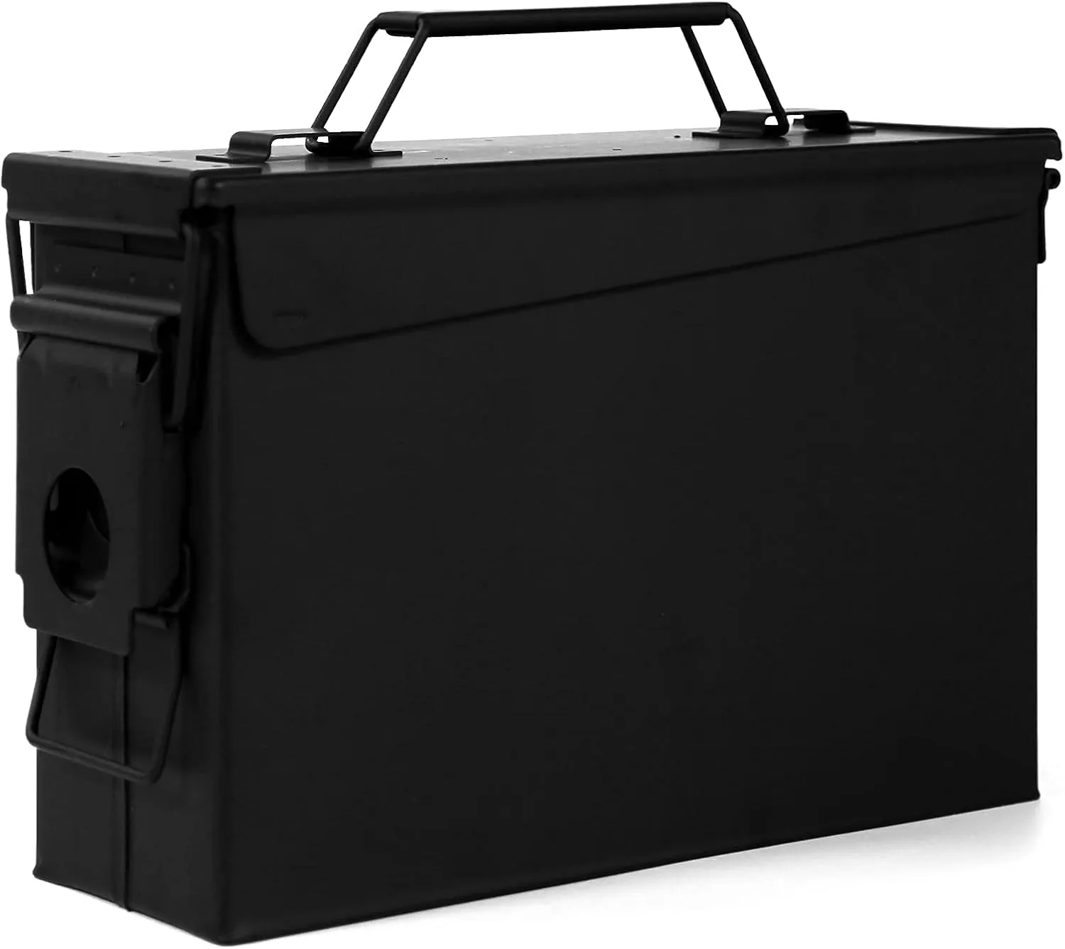 GUGULUZA Metal Ammo Can 30/50 Cal, Lockable Bullet Storage Case, Waterproof & Airtight Containers Box with Flip Top for Long-Term Storage Shotgun, Rifles, Pistols Ammunition