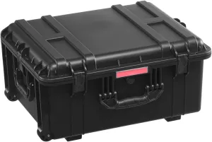 Happybuy Weatherproof Hard Case, Heavy Duty Protective Dry Box Case with Pre-Cut Foam, Wheels & Retractable Pull Handles for Travel, Hunting, Military, Tactical, IP67 Waterproof Case for Cameras