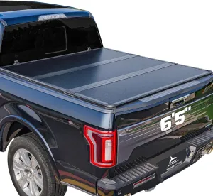 Hard Folding Truck Bed Tonneau Cover Compatiable with Dodge Ram 1500 Classic&New(2002-2025) 2500&3500(2003-2025) 6.4 ft Standard Box w/o Rambox, Tri Fold Style