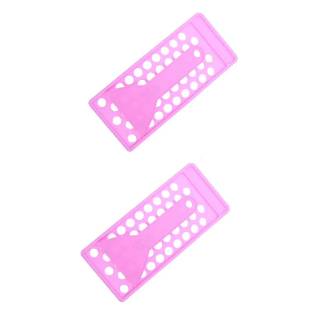 Healifty 2sets Diy Lip Balm Making Kit Lipstick Holder Filling Tray Spatula Durable Material Portable Containers for Homemade Lip Balms for Crafting