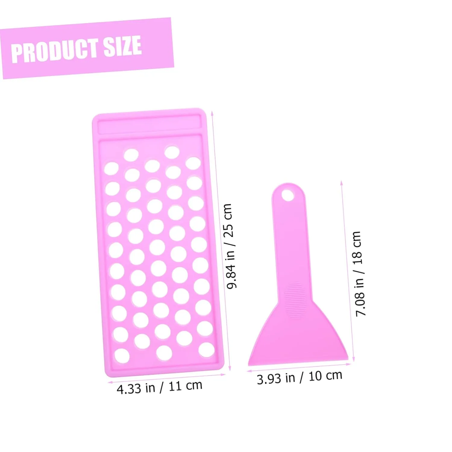 Healifty 2sets Diy Lip Balm Making Kit Lipstick Holder Filling Tray Spatula Durable Material Portable Containers for Homemade Lip Balms for Crafting