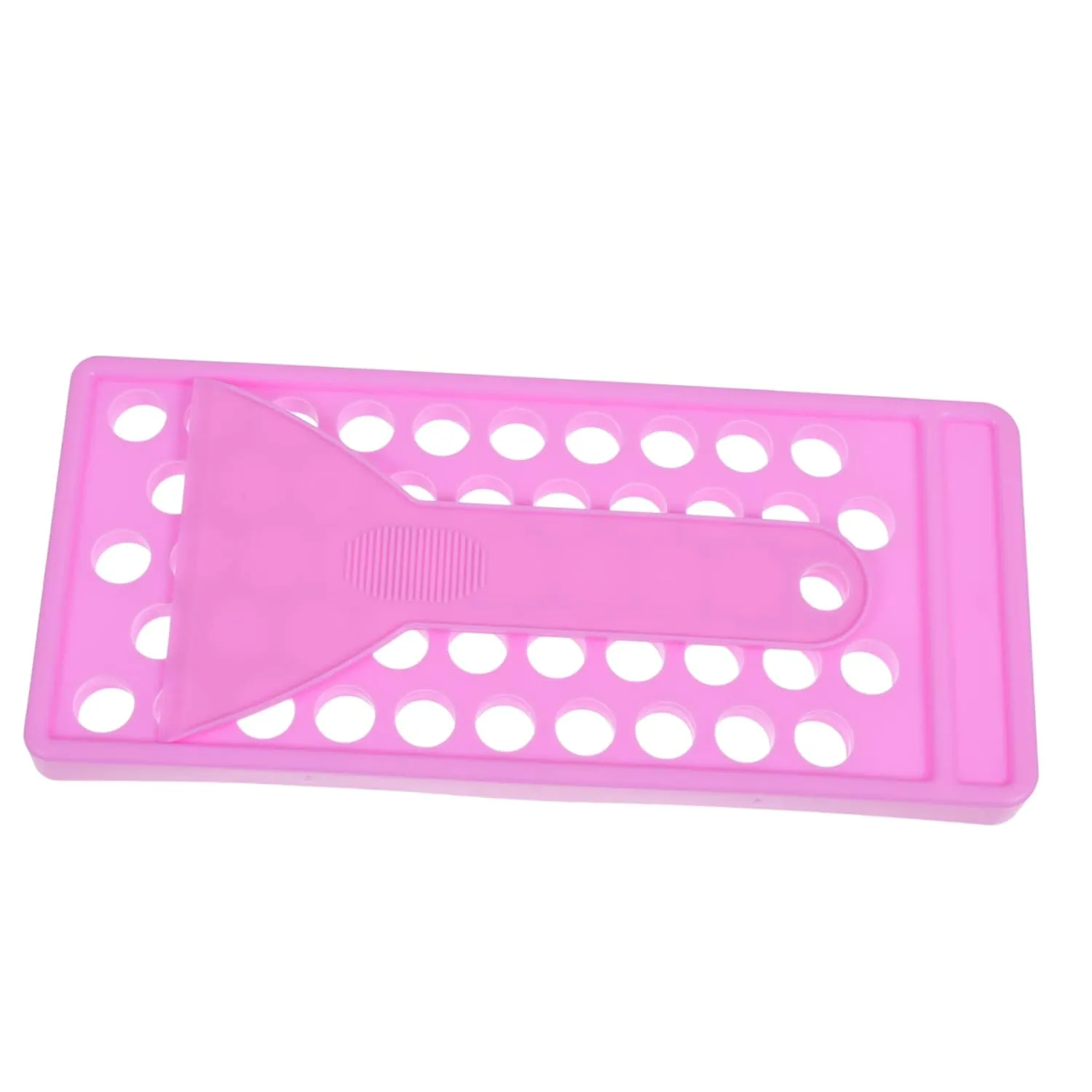 Healifty 2sets Diy Lip Balm Making Kit Lipstick Holder Filling Tray Spatula Durable Material Portable Containers for Homemade Lip Balms for Crafting