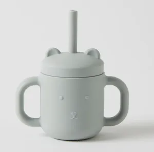 Henny Silcone Sippy Cup With Straw