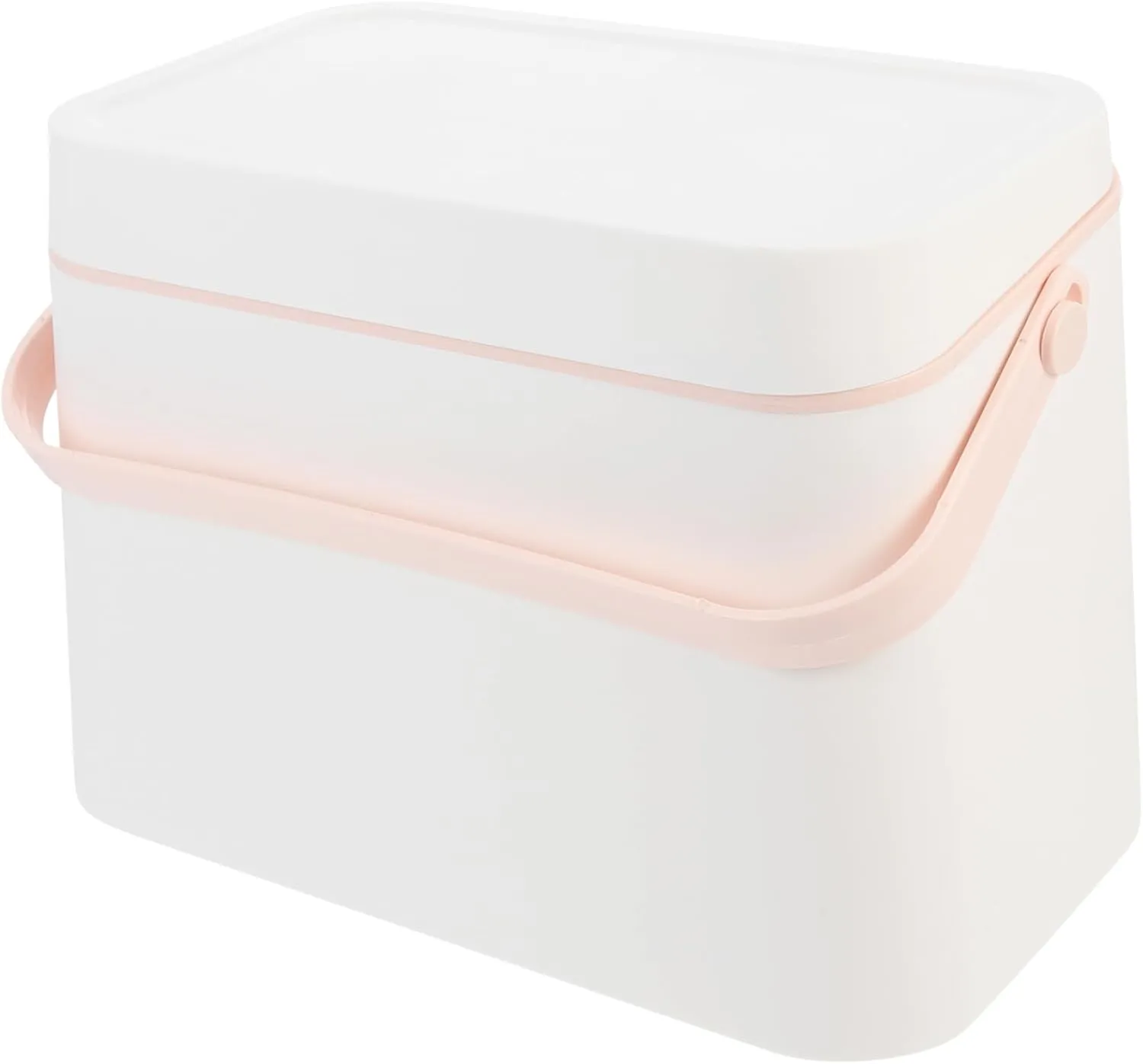 High End Cosmetics Storage Box Skincare Box with Makeup Mirror Brush Holder