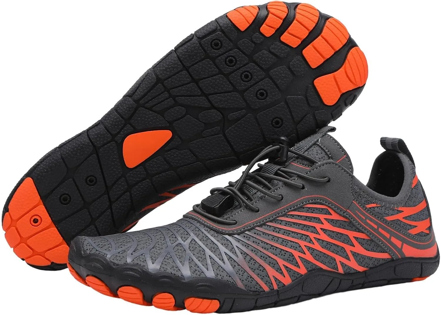 Hike Barefoot Shoes for Women and Men - Pro Wide Toe Box, Healthy & Non-Slip Unisex Athletic Outdoor Hiking Footwear