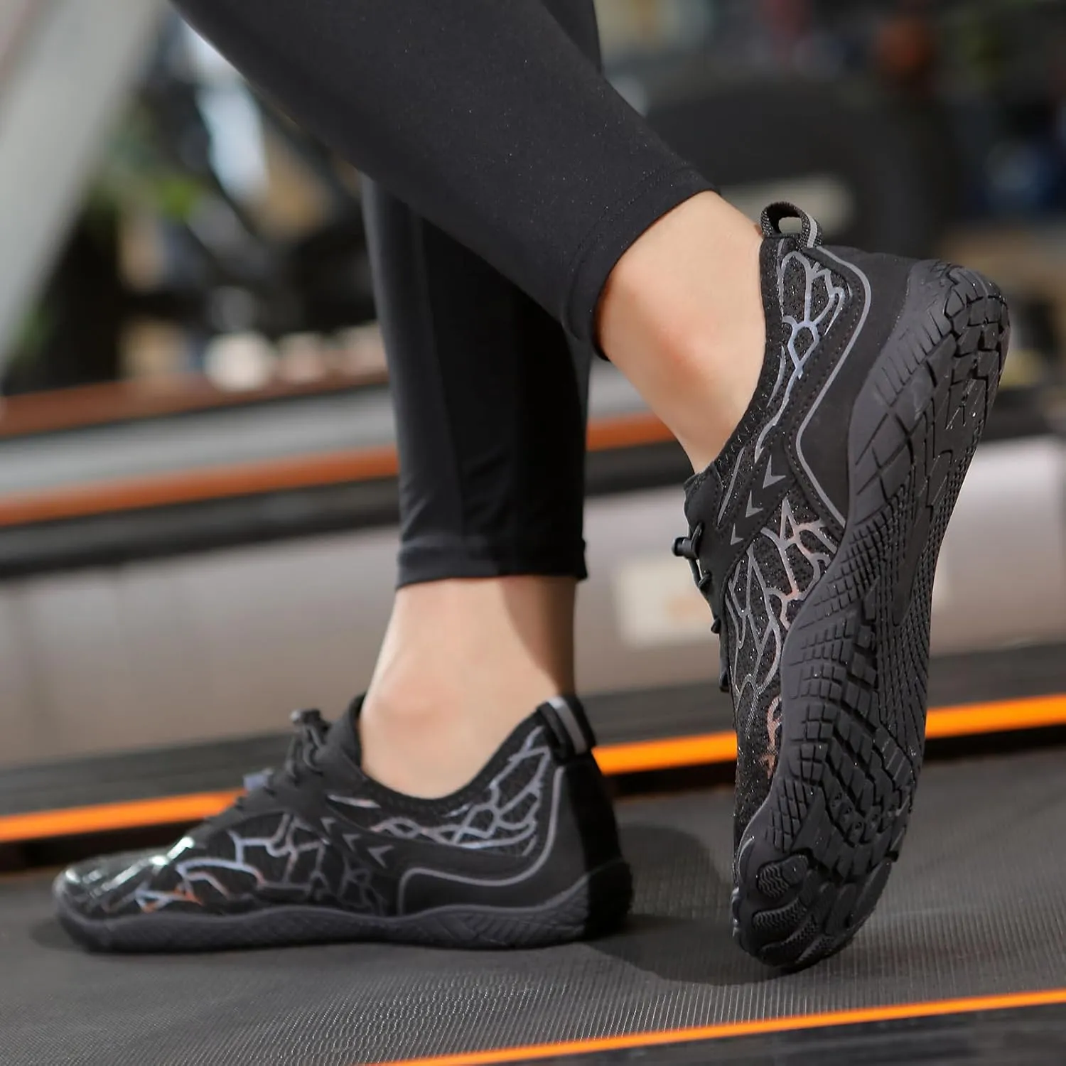 Hike Barefoot Shoes Women Wide Toe Box Healthy & Non-Slip, Unisex Outdoor Hiking Footwear