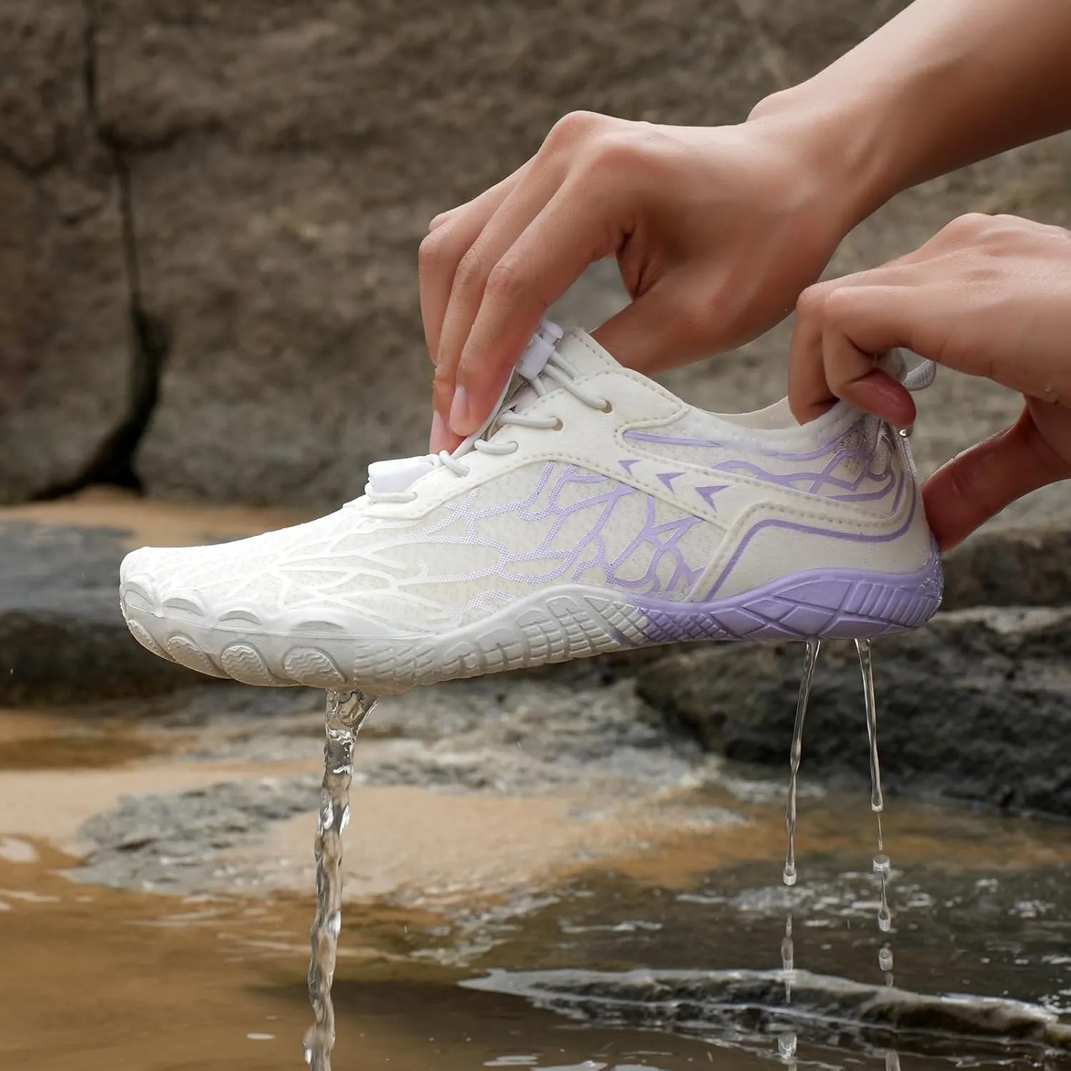 Hiking Footwear Women,Pro - Healthy & Non-Slip Barefoot Shoes Unisex,Hike Barefoot Shoes Women Wide Toe Box,Athletic Outdoor Hiking Footwear Men