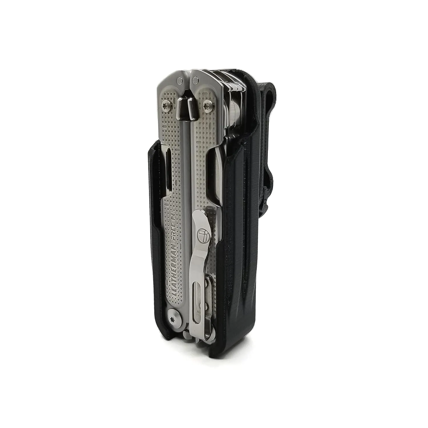 HoldMyGear Sheath compatible with Leatherman Free P2 Multi-Tool (tool not included) (1.5” Belt Clip)