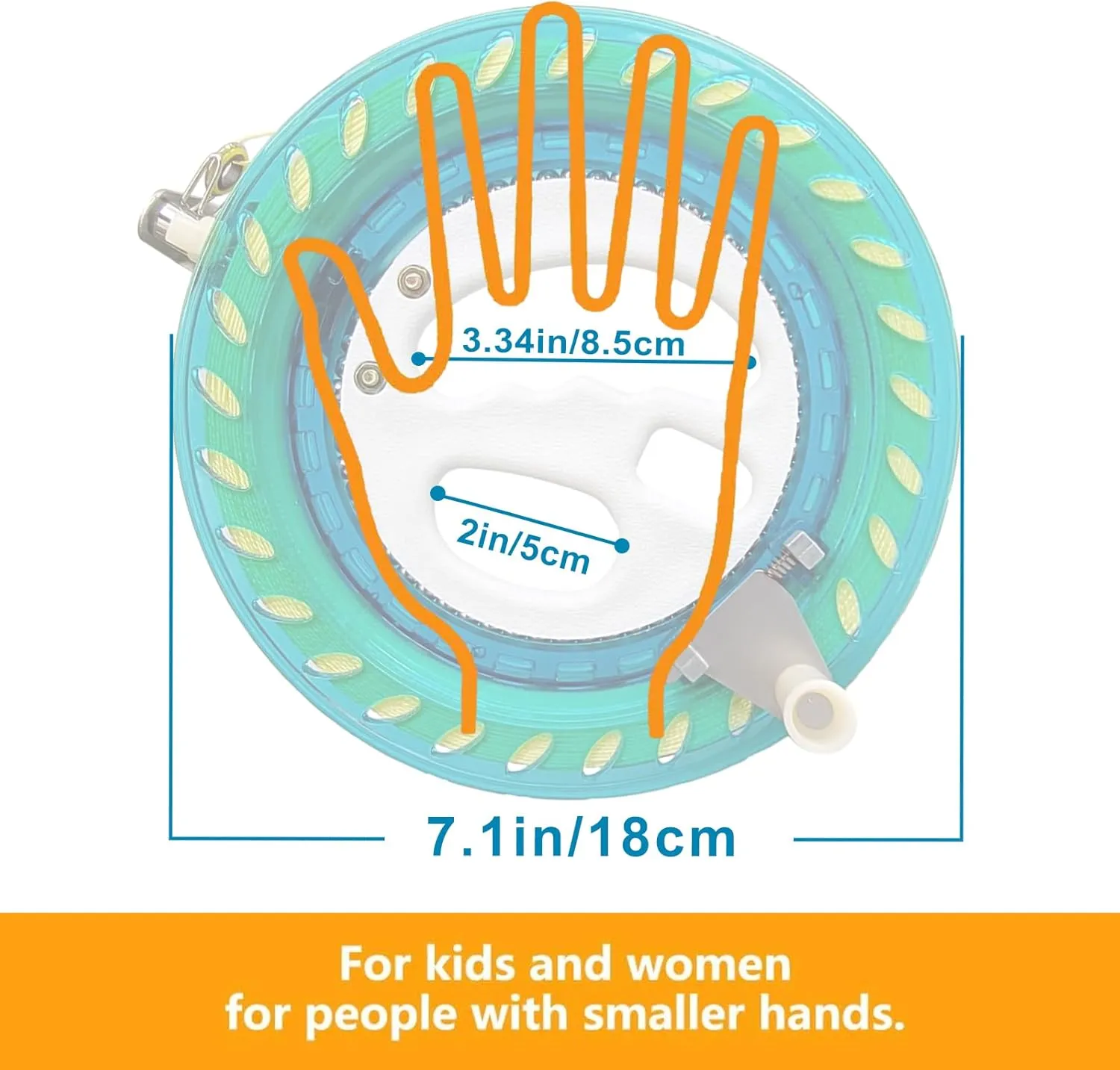 Hoofer Large Beach Kite and Reel Winder with 650ft String for Kids and Adults, Single Line Kite, Extremely Easy to Fly for Beginners